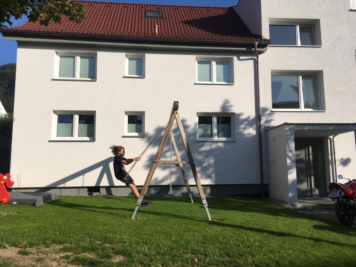 Beeindruckende Wohnung Im Rheintal 格齐斯 外观 照片
