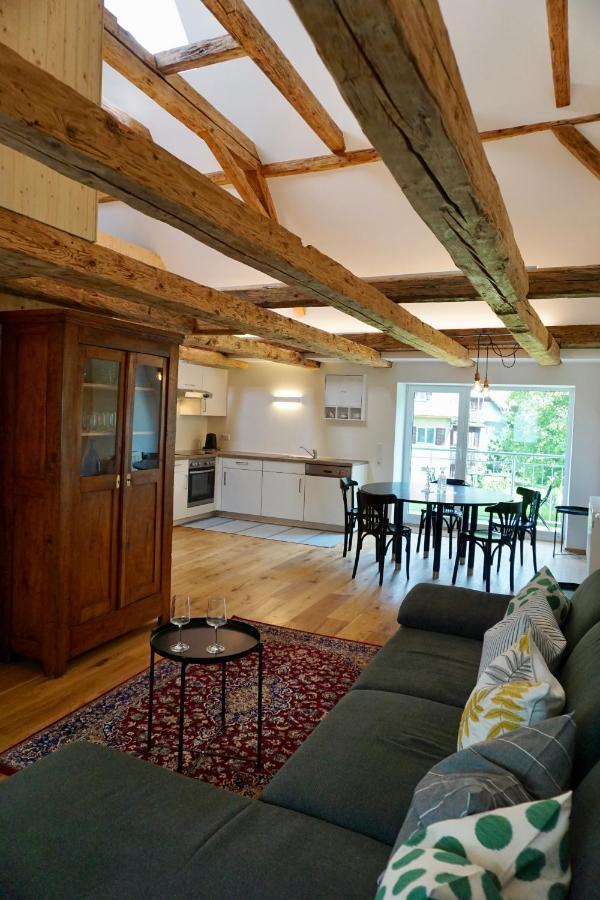 Beeindruckende Wohnung Im Rheintal 格齐斯 外观 照片